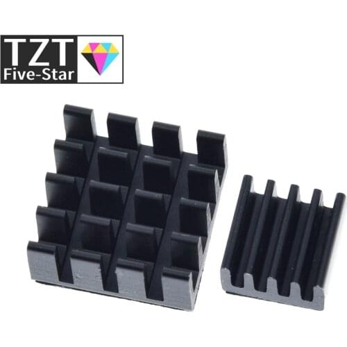 1set=2PCS Raspberry Pie 3 Heatsink Raspberry Pi 2 Loaded Single Dedicated Aluminum Heat Sink for Diy Kit