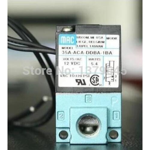 10pcs/lot Mac type 35A-ACA-DDBA-1BA DC12V high frequency valves for Drip molding machine Dispensing machine marking machine