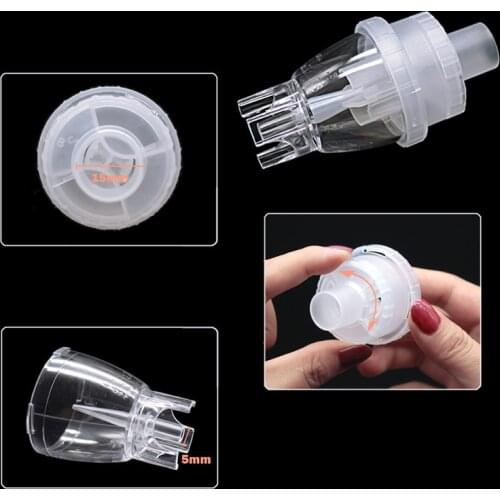 6ML Inhaler Parts Injector Medicine Cup Compressor Nebulizer Accessary Atomizer Sprayer Injector Nebulizer For Inhalation