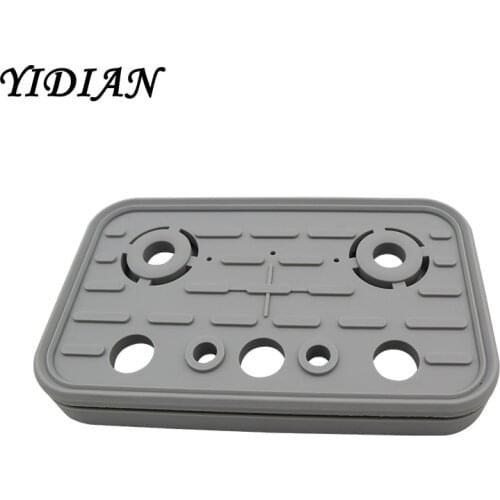 5PCS CNC Machine Accessories Suction Cup Cover Vacuum Suction Pad Suction Rubber Pad 125X75X17mm