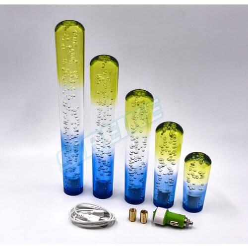 Car Modified JDM Racing Style Acrylic Shift Knob Multiclor Gear Shift Knob Decoration Car