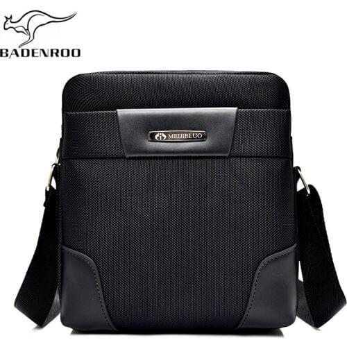Badenroo Brand Business Men Shoulder Messenger bags Handbags High Quality Oxford Leather Mens Crossbody Bags Briefcase Bolsas