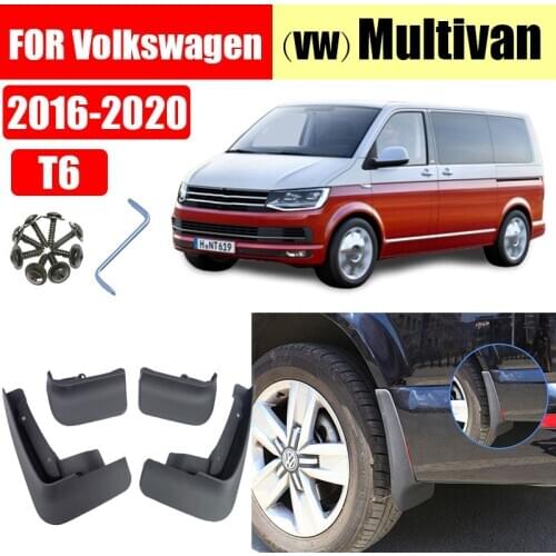 Mud flaps For VW Multivan T6 2016-2020 Mudguards Fender Multivan Mud flap splash Guard Fenders car accessories Front Rear 4 PCS