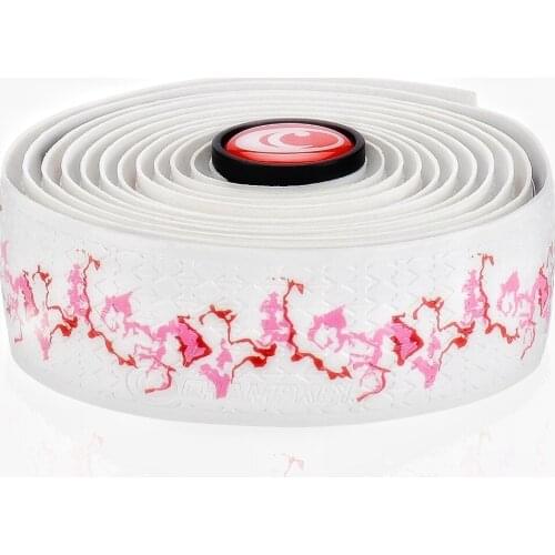 Champkey PU Leather Handlebar Tape, Road Bike Bar Tape,Cycling Handle Wraps - 2 Rolls per Set