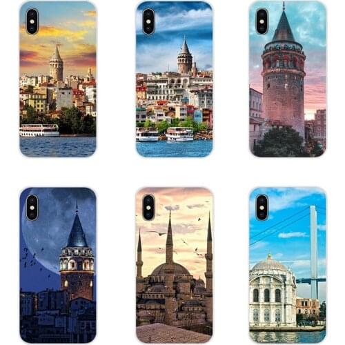 Turkey Istanbul Scenery Building Painted Cell Phone Shell Cases For Motorola Moto X4 E4 E5 G5 G5S G6 Z Z2 Z3 G G2 G3 C Play Plus