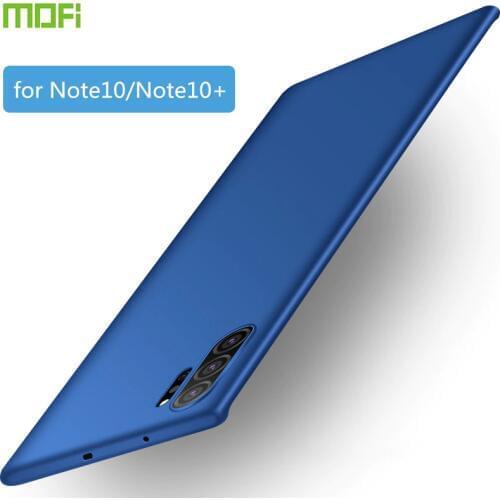 MOFi Case for Samsung Note10+ case cover for Galaxy Note 10 Plus hard PC back cover coque Note10 shockproof black case