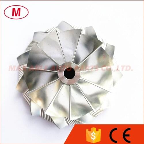 GT2867 Racing Turbocharger Aluminum 2024/Milling/Billet compressor wheel 11+0 blade 49.70/67.40mm for Turbo CHRA/Core
