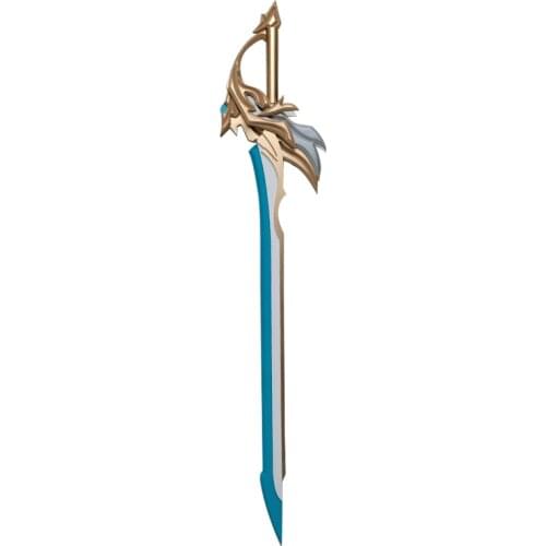 Game Genshin Impact Cosplay Sword Aquila Favonia Keqing/Jean Gunnhildr/Bennett PVC Props Halloween Party Replica of Weapons