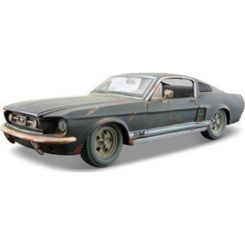Maisto 1:24 Old Friends 1967 Ford Mustang GT Diecast Model Racing Car Vehicle NEW IN BOX