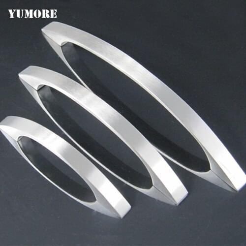 YUMORE Cupboard Handle Kitchen Cabinet Door Knob Wardrobe Drawer Pulls Bar Handle Furniture Hardware