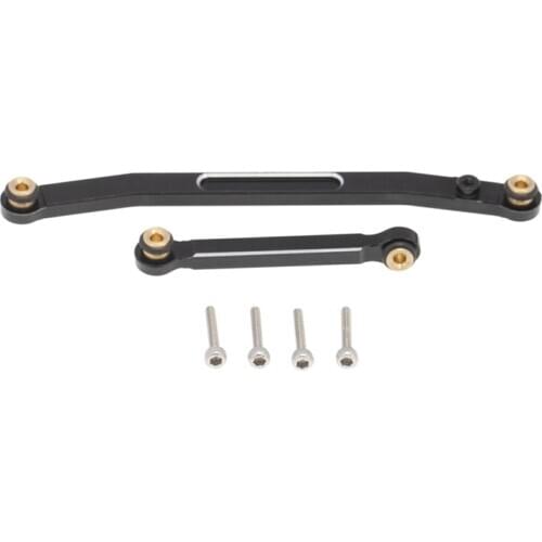Metal Tight Tolerance Steering Link Rod Upgrade Parts for 1/24 RC Crawler Axial SCX24 90081 AXI00002 Accessories