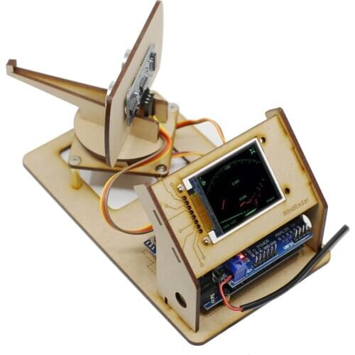 Tft Lcd Screen Detection Robot Of Open Source Arduino Project Of Miniradar Ultrasonic Radar Maker DIY STEM Toy Parts