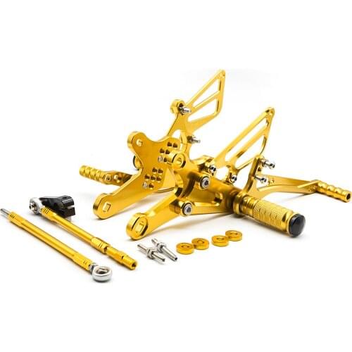 Motorcycle Rearset Footpeg For Honda CBR150 CBR150R CBR125 2004-10 09 Adjustable Footrest For CBR 150R Pedal Rearset Foot Peg