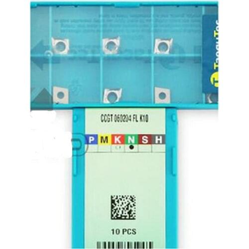 CCGT 060204 FL K10 / CCGT 060202 FL K10 , Free shipping! 100% Original brand CNC blade