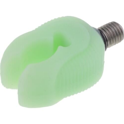 Luminous U-head Fishing Rod Holder Butt Rest Head Carp Fishing Accessories