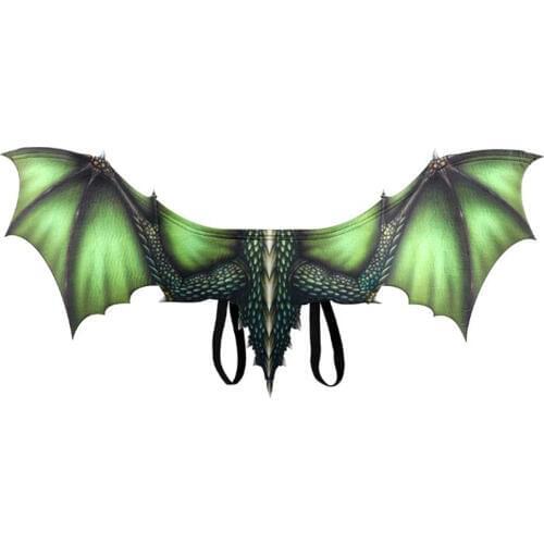 SzBlaze Unisex 3D Dragon Wings Adult Decorative Non-Woven Christmas Halloween Cosplay Costume Props Accessories