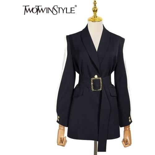 TWOTWINSTYLE Women's Straight Blazers China