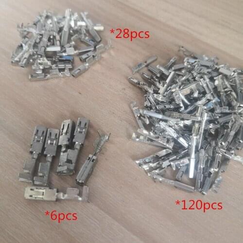 154pcs Terminal Pins For 60 Pin/Way 94 Pin/Way TE Engine Computer 2nd Generation EA888 EA111 Plug Connector For VW 3-1534904-4