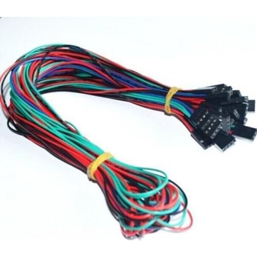 3D-Printer 1 set new 14pcs cables complete wiring cables set For RAMPS 1.4 Endstops Thermistors Motor