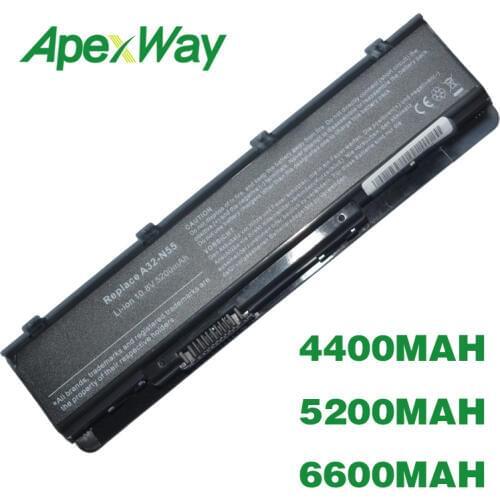 ApexWay 6 cell battery for Asus A32-N55 N45 N45SF N55E N75S N45E N45SJ N55S N75SF N45F N45SL N45J N45SN N55SL N75SL