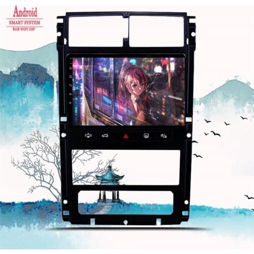 Android 10.0 For Peugeot 405 2015 2016 -18 Car Radio Multimedia Stereo Player GPS Navigation 2 Din 4G WiFi DVR Recorder Cassette