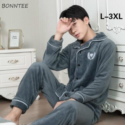 Мужские теплые пижамы BONNTEE China At AliExpress