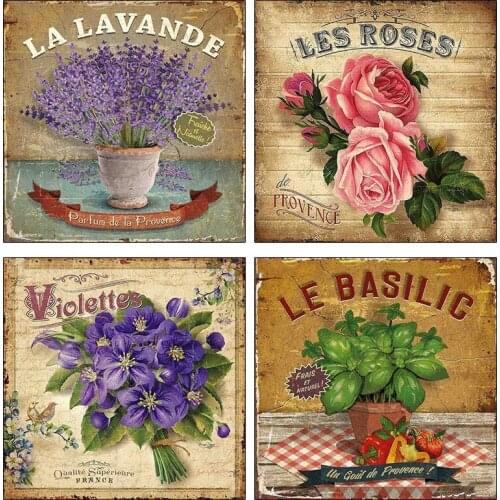 Flowers Paint With Diamonds Full Square Round Cross Stttch New Arrivals Diamond Embroidery Bead Picture Kit Art Wall Decor