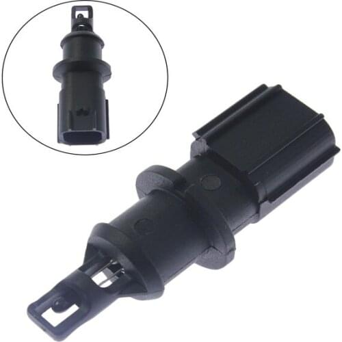 Black Plastic Intake Air Temperature Sensor Fit for Chrysler Dodge Jeep Ram 4606487AA 4606487AB 5S1024 AX109 SU3229
