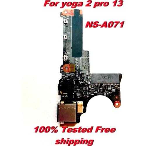 For Reboto NS-A071 Audio USB board For Lenovo Yoga 2 pro 13 Series REV 2.0 100% Tested Free shipping USB