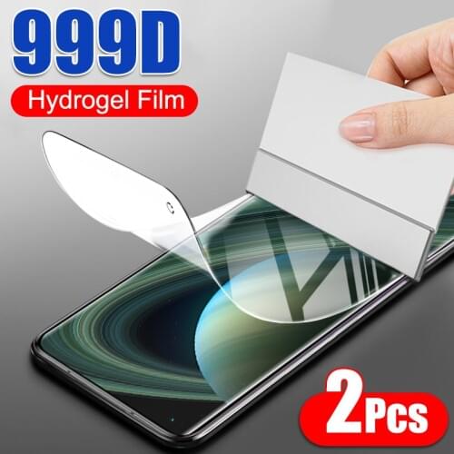 Hydrogel Film For Xiaomi Redmi Note 9 Pro Max 9S 8T 8A 7A 8 7 9A Mi 10 Ultra Poco X3 NFC F2 Lite X2 Screen Protector Not Glass
