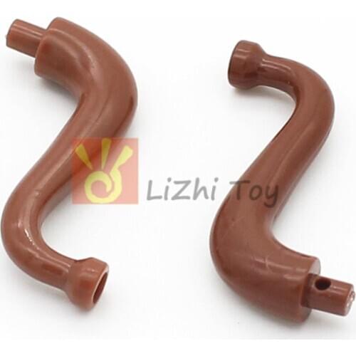 MOC Elephant Tail Trunk Plant Timbo 43892 28959 DIY Enlighten Building Block Bricks Compatible with All Brand Particles Toy