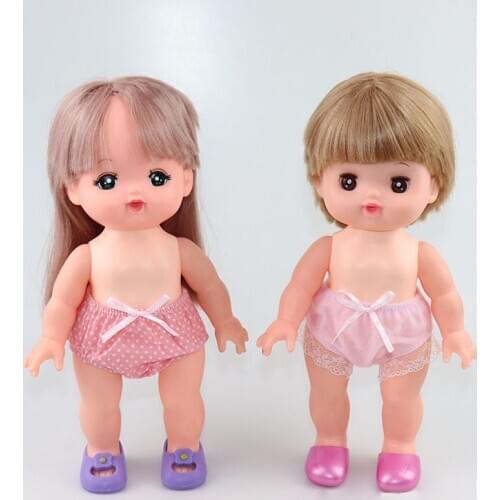 Mellchan doll clothes 25cm doll small Merlot for underwear cute shorts girl play house toy doll clothes accessories
