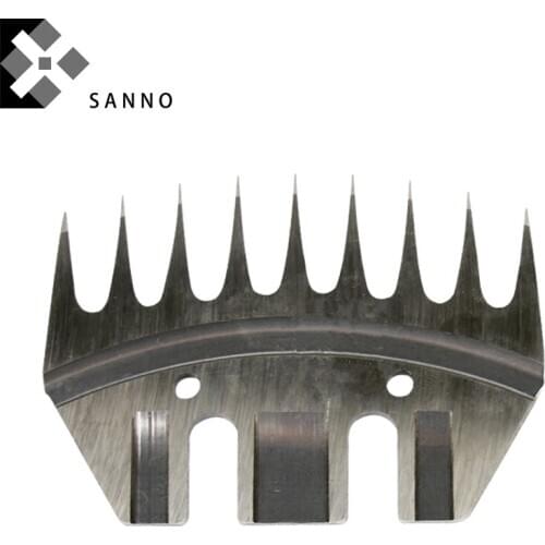9 / 10 / 13 Tooth cutting blade hair clipper blade professional sharpening machine convex comb for sheep