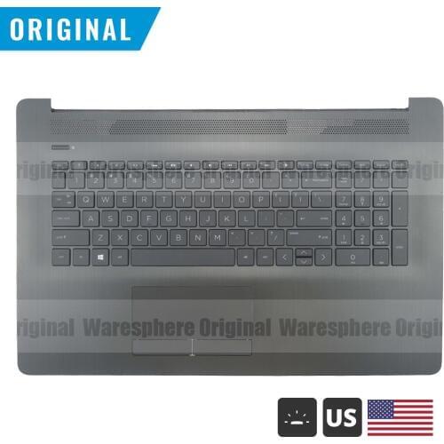 New Original Palmrest For HP Pavilion 17-BY 17-CA With US Backlit Non-Backlit Keyboard Top Upper Cover L22749-001 L22750-001