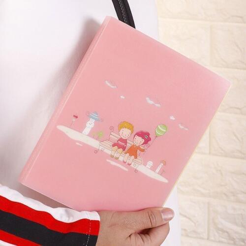 PP Board Cover 57 Pockets Cartoon Photo Album Interleaf Type 7‘’ DIY Scrapbooking Wedding Baby Picture Storage Album Case Gifts