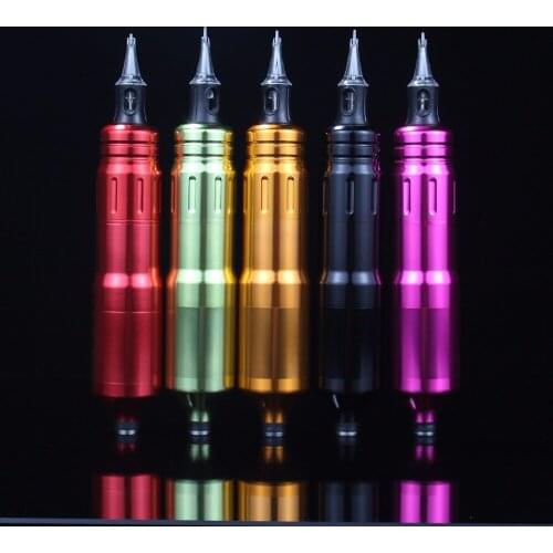 Profession Tattoo Machine Tattoo Pen Rotary Rotary Pen Hybrid Permanent Makeup Strong Quiet 4 Colors