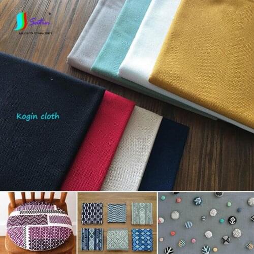 100% Cotton Embroidery Fabric for Kogin Exclusively Home Diy Crafts Material Kogin Cloth S0478L