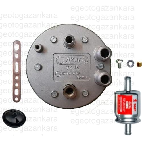 Vikars LPG CNG GPL Reducer Zavoli Type 100 Kw for Sequential System