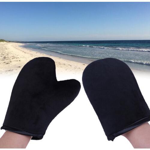 High Quality Reusable Body Self Tan Applicator Tanning Gloves Cream Lotion Mousse Body Cleaning Glove Self Tanner