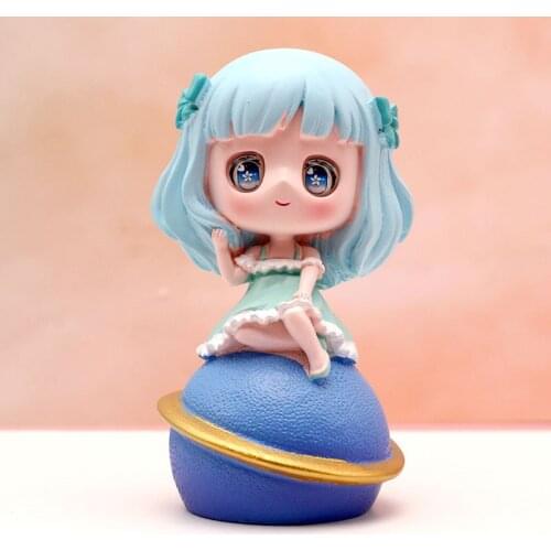 Star Girl Blind Box Toys Blind Bag Cartoon Figure Doll Home Deroc Girl Children Toy
