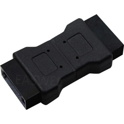 7pin SATA 3.0 male to male port adapter Staight Angle SATA 6Gbps Convertor card