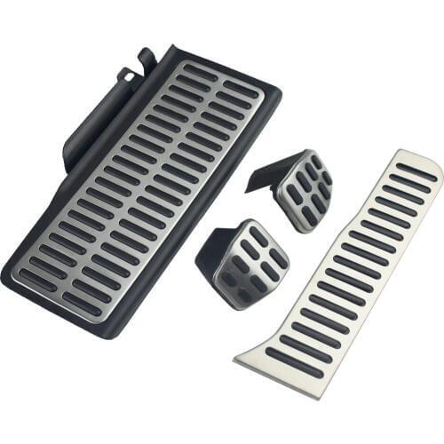 Stainless Steel car pedal Car Accessories for vw Passat B6 B7 cc For Skoda superb AT / MT