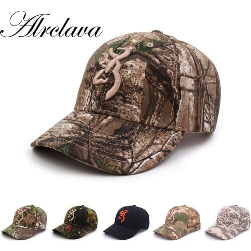 AExplosion Models Browning Baseball Cap a Thing the Camouflage Outdoor Fishing Hunting Hat Cotton Multi-Color Optional
