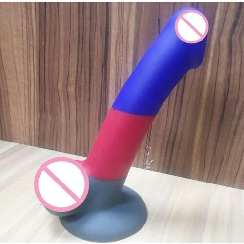 CPWD Silicone Dildo Penis Soft Realistic Cock With Suction Cup Adult Game Erotic Products Gay Dildos Sex Toys For Woman/Couple