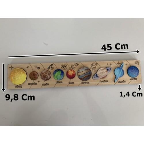 For kids Solar System Toy 3D Jigsaw Puzzle Space Stars Planets Science Creative Jigsaw Puzzle Educational IQ Upgrade