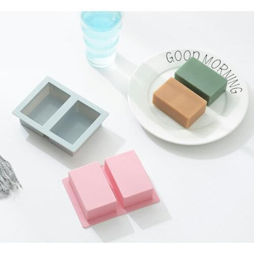 13 * 10cm square cake mold chocolate mousse cake bread silicone mold DIY rectangular soap mold kitchen baking supplies