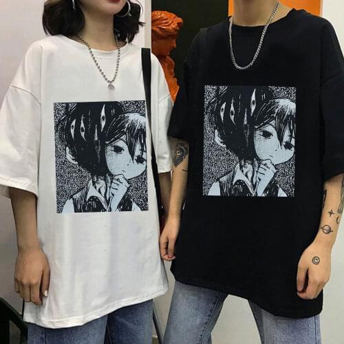 Omori T-Shirt Harajuku Summer Short Sleeve Tee Shirt Cosplay Clothe Casual Streetwear for Men and Women Tee Shirt Oversized