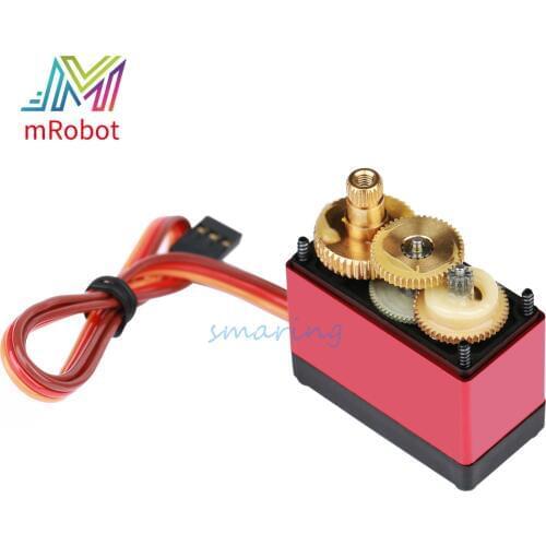 Metal Steering Gear Digital Servo 20/25/30kg High Torque Waterproof and Anti-burn 180 Degree Servo for DIY Robot Arm Parts
