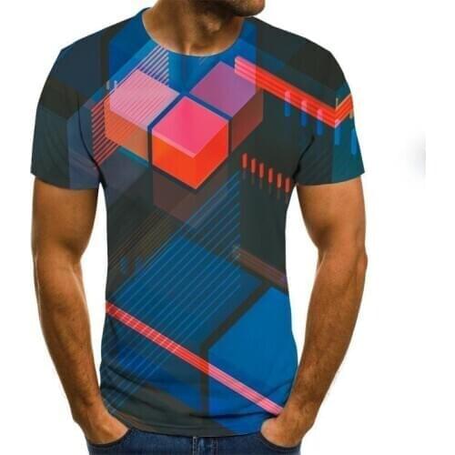 New hot sale men clothes 2020 3D Mens T-Shirt Summer printed casual shirt Plus size O-Neck short sleeve fashion t shirt
