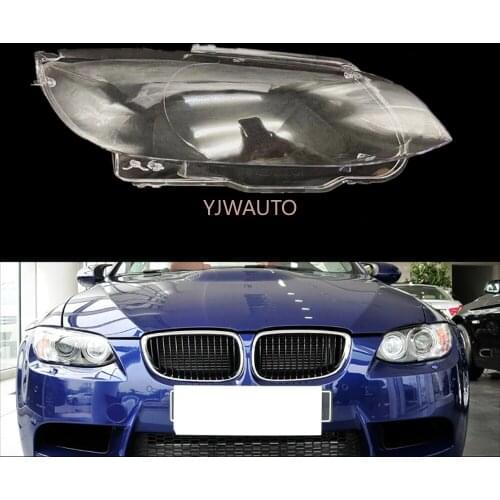 Headlight Lens For BMW M3 E92 E93 Coupe 2006~2009 Headlamp Cover Car Replacement Head Lamp Auto Shell